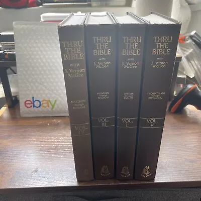 Thru The Bible Vol. 23 4 5 McGee J. Vernon Mixed Set Not All Same Edition Z5 • $59.99