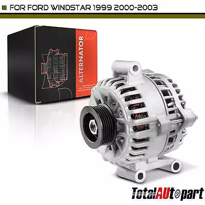 Alternator For Ford Windstar 1999 2000-2003 V6 3.8L 135 Amp/12 Volt CW 6-Groove • $104.99