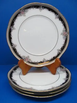 $49 • Buy Noritake Palais Royal 6 5/8  Bread & Butte Plates Bundle Of 4 Pristine Condition