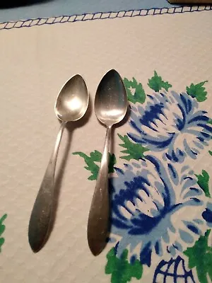 2 Antique? I.s.c.o. Sterling Spoons. Very Good Condition. 5 3/4  • $35