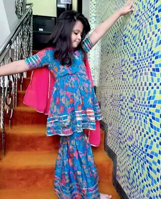 Pakistani Indian Kids Dress Salwar Kameez Party Wear • $75.83