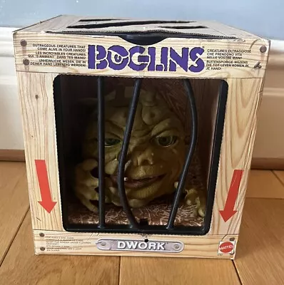 Boglin Dwork Vintage Mattel Original In Box Puppet • $87.11
