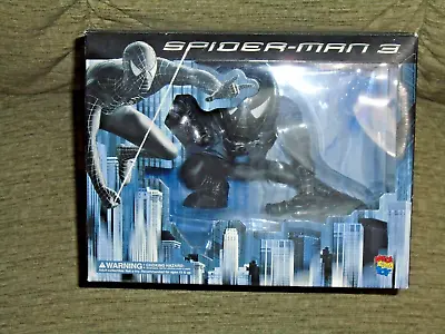 Medicom Spider-man 3 Black Suited Spider-man Vinyl Action Figure • $55