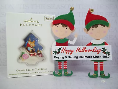 Hallmark 2012 Cookie Cutter Christmas 1st Series Ornament Mouse On Sled • $17.95