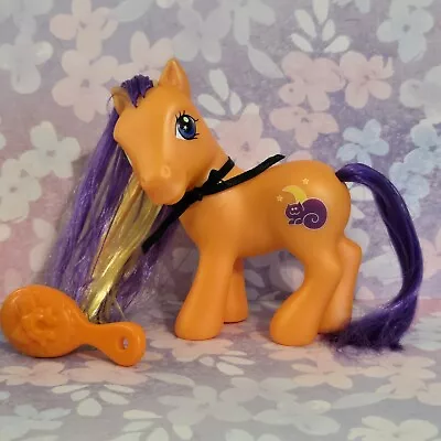 G3 My Little Pony PUMPKIN TART 2006 Target Exclusive Loose + Hair Brush 🎃 • $75