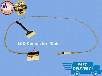 Genuine LCD LVDS Video Screen Display Cable For HP 15-DA0014DX Touch 40pin • $9.97