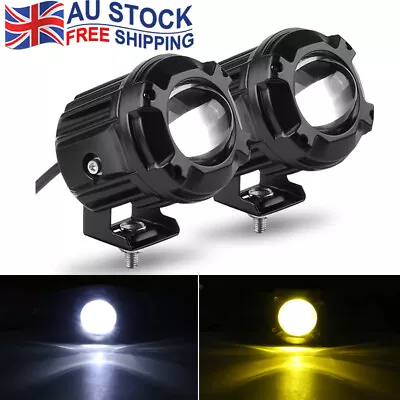 2x 3inch LED Work Light Bar Projector Lens Spot Beam 8D Driving Fog 4WD ATV SUV • $66.45