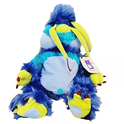 Galoompagalots Podge 16  Plush Green Blue Monster 2001 Manhattan Toy 101800 • $32.54