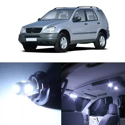 17 X White LED Interior Light Package For 1998-2005 Mercedes ML Class W163 +TOOL • $18.99