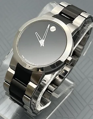 Swiss Movado Verto Classic 40mm Case PVD Stainless Steel Men’s Model# 0606373 • $329
