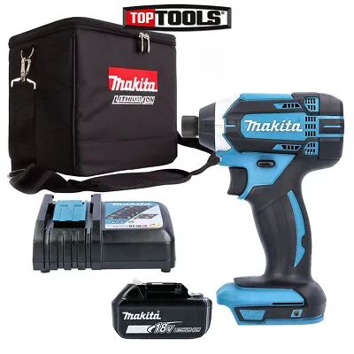 Makita DTD152Z LXT 18v Impact Driver Body + 1 X 5Ah BatteryCharger & Cube Bag • £183.98