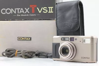 [Near MINT W/ Box Case] Contax TVS II Point & Shoot 35mm Film Camera From JAPAN • $946.83