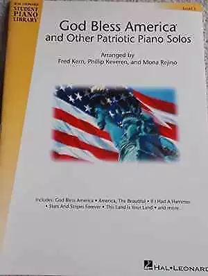God Bless America And Other Patriotic Piano Solos - Level 3: - Paperback - Good • $5.62