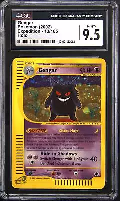 2002 Pokemon Expedition 13 Gengar Holo Rare Pokemon TCG Card CGC 9.5 • $395