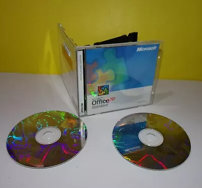 MICROSOFT OFFICE XP Standard Version Upgrade 2002 (2-Disc Set) W/ Product Key • $11.03