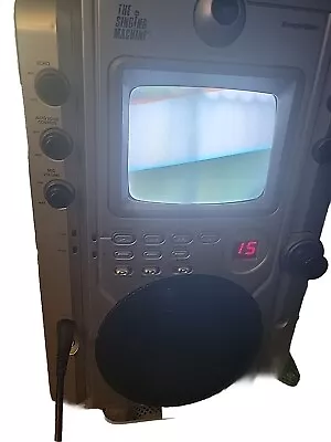 The Singing Machine STVG-520 With Built In TV Karaoke Center CD Monitor Svtg 500 • $30