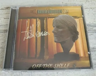 Keith Emerson - Off The Shelf Music Cd Signed Autographed • £289.53