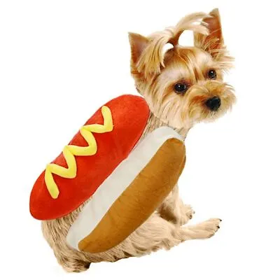 £8.85 • Buy Hot Dog Pet Dog Costume Clothes Apparel Vest Costumes Puppy Outfit For Dod Pets