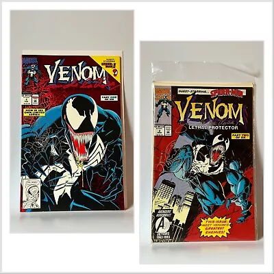 Venom Lethal Protector #1 & #2 1993 Red Foil Signed & Remarqued - De La Rosa • $99.99