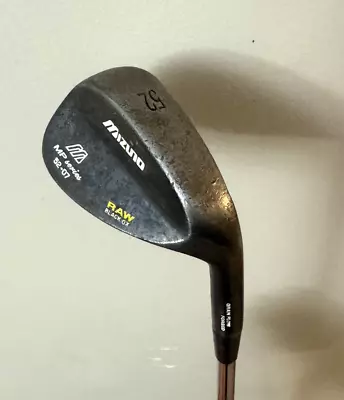 Mizuno MP Series 52-07 Golf Wedge  Raw Black Ox Dynamic Gold Shaft Right Handed • $29.99