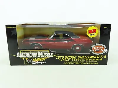 1:18 Scale Ertl Mopar 10 Fastest Die-Cast 33014 1970 Dodge Challenger T/A  • $99.95