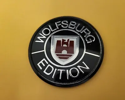 Vw Mk2 Jetta Golf Gti Emblem Wolfsburg Edition Badge OEM • $31.95