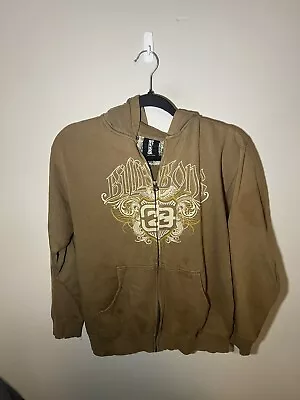 Vintage Y2k Billabong Brown Hoodie Women's Sz Large • $17