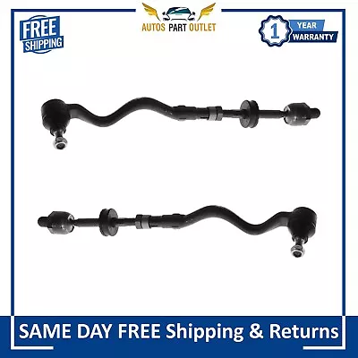 New Front Inner/Outer Tie Rod End Assembly Pair Set For 1992-2002 BMW E36 • $49.90