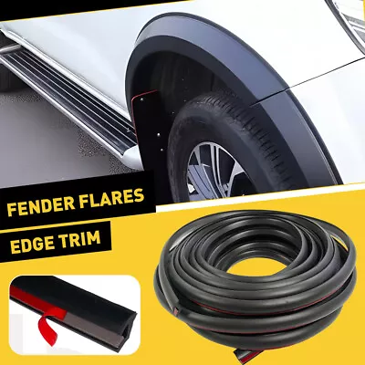 9M Wheel Fender Wells Flare Edge Trim Seal Rubber Strip Universal For Car Truck • $22.79