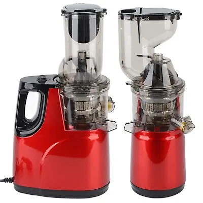 Masticating Juicer Electric Juicer 500W 3.1in Large Opening Full Auto 2 Speed • $274