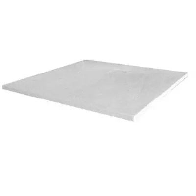 Merlyn TrueStone Square Shower Tray With Waste 900mm X 900mm - White • £489.95