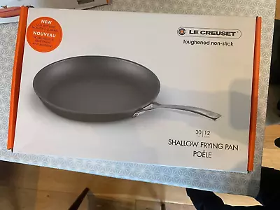 Le Cresuent Frying Pan - Toughened Non-Stick Deep Frying Pan RRP ~ £200 • £30