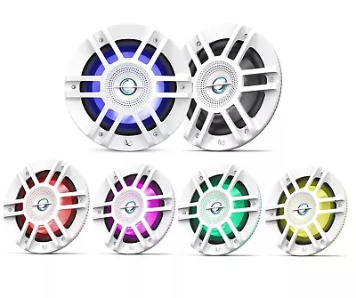 Infinity KAPPA6120M Kappa 6-1/2  2-Way Marine Speakers Built-in RGB LED Lights • $149.95