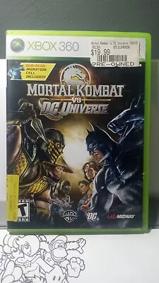 Mortal Kombat Vs. DC Universe (Xbox 360) Tested And Working  • $7