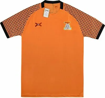 2018/19 Zambia Away Jersey  SMLXL2XL Cu Brand African Copper Bullets NEW • $49.99