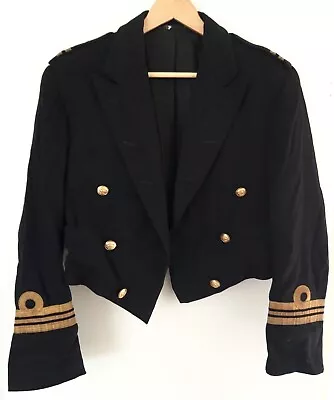 Gieves Naval Officers Mess Dress Jacket Lieutenant Commander. Size 36/38 Approx. • £18.99