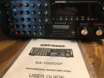 $10 • Buy Singtronic KA-1000 DSP Professional Mixing Amplifier Excellent Condition