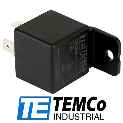$6.45 • Buy TEMCo Industrial 6 V 30/40 Amp Bosch Style S Relay SPDT Automotive