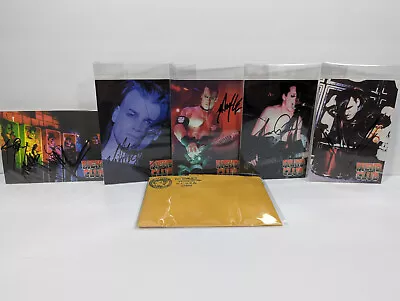 Misfits 1999 Fiend Club Autographed Postcards Jerry Only Doyle Dr Chud Graves • $250