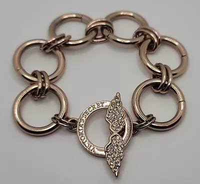 Victoria Secret Rose Goldtone Toggle Clasp Link Bracelet  • $7.99