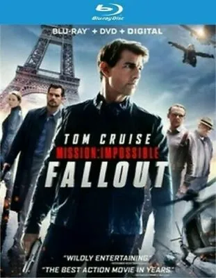 Mission Impossible Fallout (Blu-Ray) DISC ONLY UNUSED CONDITION- NO CASE NO ART • $5.50