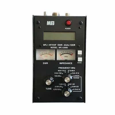 MFJ-259D HF/VHF (100-160KHz 280KHz-232MHz) SWR Antenna Analyzer • $349.95