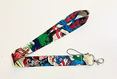 Superhero Marvel Universe Lanyard UK Seller Ideal Birthday Present Or Gift • £2.99