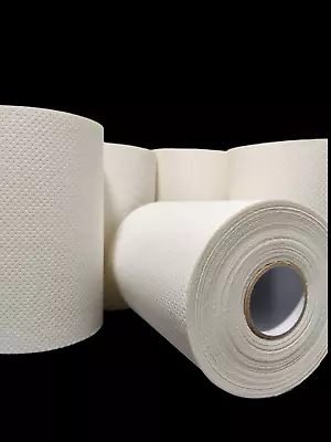 80m PAPER TOWEL ROLL Commercial Kitchen Hand 1 Ctn / 16 Rolls NON Perforated • $63.63