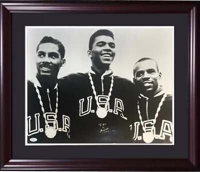 Muhammad Ali Signed 16x20 Framed Photo To Bill 1960 Olympic Gold Auto JSA COA • $1299.99