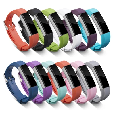 $6.03 • Buy For Fitbit Alta/HR Silicone Bands Wristband Watch Strap Replacement Bands