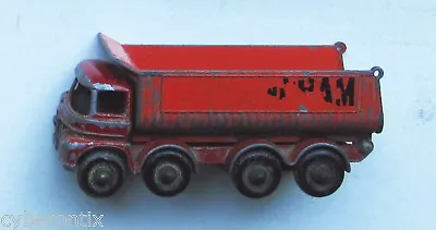 Lesney Matchbox Hoveringham Tipper RED #17 Loose C6 Vintage • $4.89