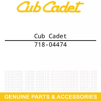 CUB CADET 718-04474 Logsplitter Coupling .750 LS25CC 24BG55M1710 • $27.95