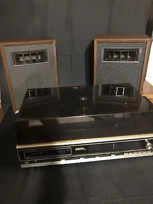 Montgomery Ward Airline Fm/Am/Fm Stereo Turntable 8 Track And Radio! • $45