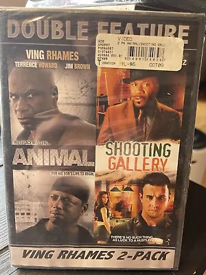 Brand New Sealed Ving Rhames 2-pack Animal + Shooting Gallery Free Shipping • $8.18